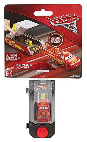 Mattel Cars Voitures Disney Pixar 3 - Mini Racers - Lanceur Jackson Storm