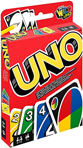 Mattel Games UNO + UNO FLIP, juego de cartas y juego de sociedad, a partir de 7 años