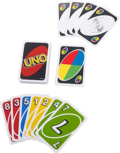 Mattel Games UNO + UNO FLIP, juego de cartas y juego de sociedad, a partir de 7 años