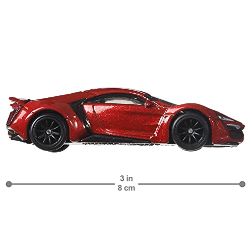 Mattel GBW75; GRL70 Hot Wheels Fast & Furious - W Motors Lykan HyperSport