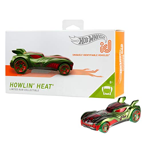 Mattel - Hot Wheels ID Vehículo de juguete, coche Howlin Heat , +8 años ( FXB08)