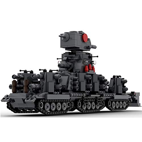 MBKE 1211 piezas URSS KV-44 Superheavy Military Tank Building Kit de construcción de tanques militares para niños y adultos, bloque de construcción compatible con Lego