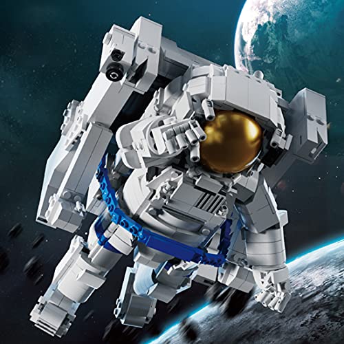 MBKE 1515pcs Creator Expert astronauta de la NASA, compatible con LEGO