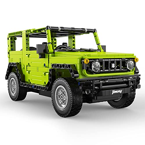 MBKE CaDA C51201W Technic Off Road Modelo, escala 1: 12 579pcs 2.4G 4CH RC/APP Contronl todoterreno SUV vehículo para Suzuki Jimny , bloques de construcción compatibles con Lego Technic