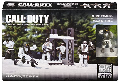 Mega Bloks 06823 Call of Duty Exploradores Alpinos