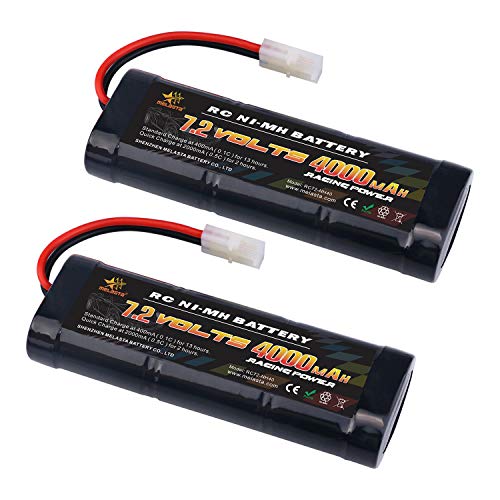 melasta 7.2V 4000mAh NiMH energía de la batería con Tamiya RC Conector para Coches de competición