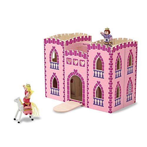 Melissa & Doug 13708 - Castillo de Princesa Plegable y portátil