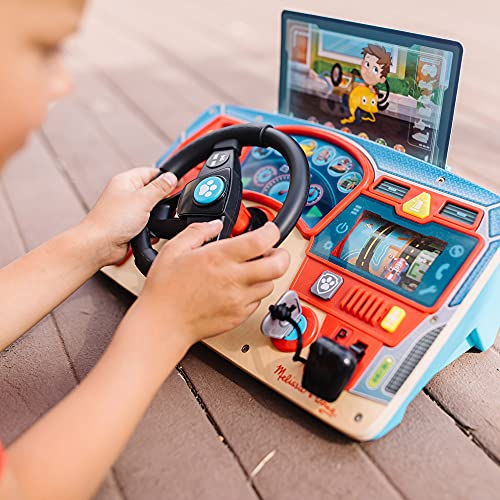 Melissa & Doug, PAW Patrol, Cruscotto in Legno Missione di Salvataggio, 4 Pezzi