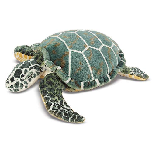 Melissa & Doug- Turtle Gigant Pluche Tortuga Marina, 3+ Años, Multicolor (12127) , color/modelo surtido