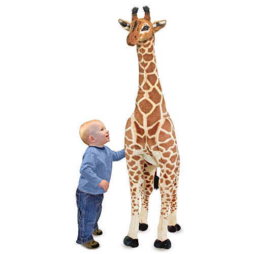 Melissa&Doug Melissa Doug Giraffe-Jirafa de peluche (12106) Multicolor, Melissa & Doug