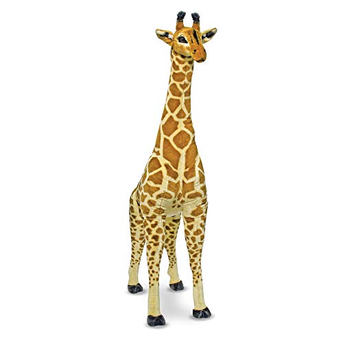 Melissa&Doug Melissa Doug Giraffe-Jirafa de peluche (12106) Multicolor, Melissa & Doug