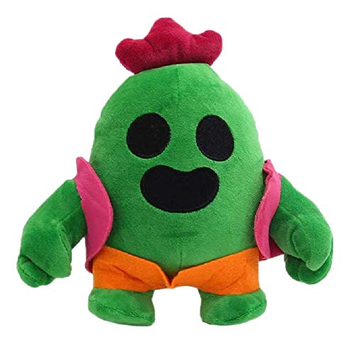 MENGLING 20 cm Feo Cactus Muñeca de Peluche for niños Planta de Dibujos Animados Peluche Juguete Suave Anime Juego Spike Modelo Creativo niños cumpleaños Regalo Nuevo