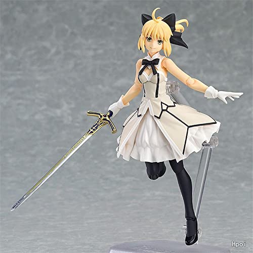 MENGLING Anime Artoria Pendragon Lily PVC Figura de acción Colección Modelo de Juguetes Muñeca