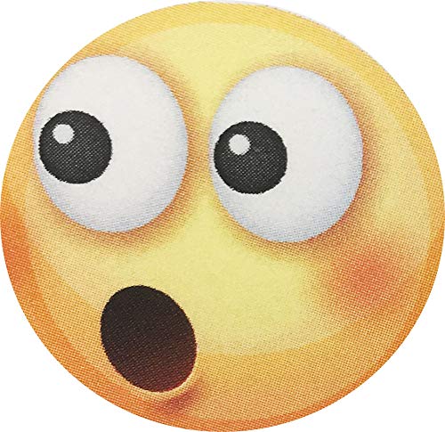 Mensajería Emoji Pegatinas de Cara Feliz, 25 mm 1 Pulgadas Etiquetas Circulares Divertidas 500 Paquete