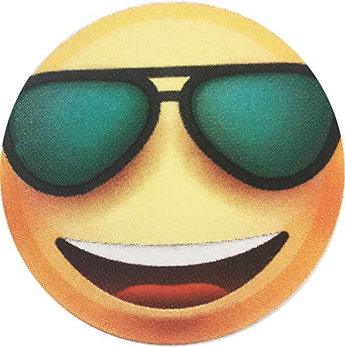 Mensajería Emoji Pegatinas de Cara Feliz, 25 mm 1 Pulgadas Etiquetas Circulares Divertidas 500 Paquete