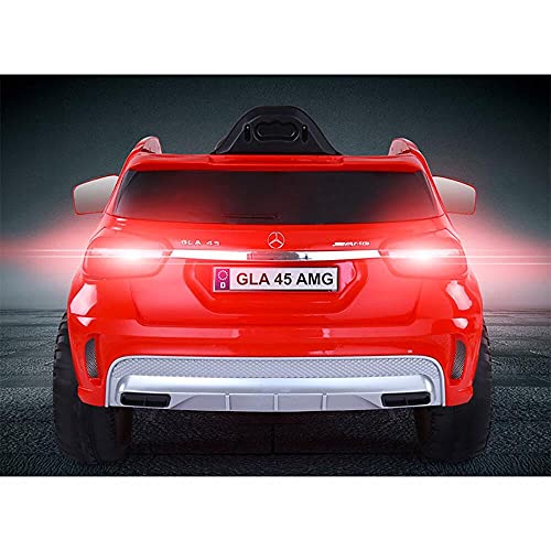 Mercedes Máquina eléctrica para niños 12 V GLA 45 AMG blanca