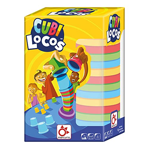 Mercurio Aplica Cubi Locos Juego de Mesa, Multicolor (XSO-BO0018)