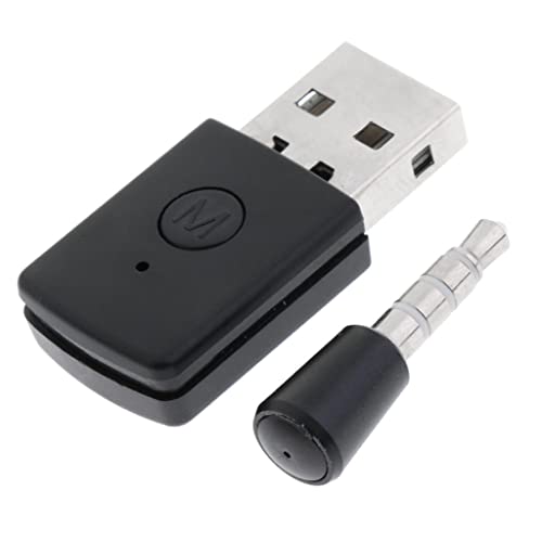 MERIGLARE Adaptador Dongle USB 2.0 Bluetooth V4.0 para Ps4 con Micrófono