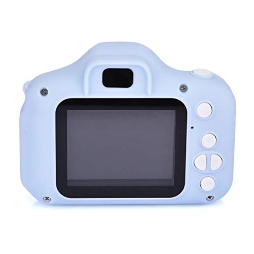 MHBY Cámara para niños, cámara Digital para niños C3 Cerdo Mini cámara para niños 4X Zoom SLR cámara de Juguete Juguete para niños de Doble Lente Mini Amplificador de Punto de cámara