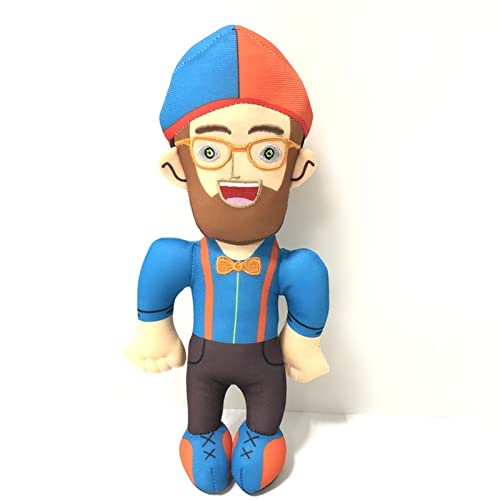 MHT Peluche 30cm Anime Blippi,De Peluche De Juguete Suave Muñeco,Cosplay Sombrero Regalo De Cumpleaños Decoración De Fiesta for Niños Presente (Color : Doll)