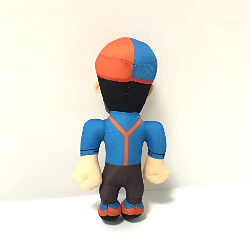 MHT Peluche 30cm Anime Blippi,De Peluche De Juguete Suave Muñeco,Cosplay Sombrero Regalo De Cumpleaños Decoración De Fiesta for Niños Presente (Color : Doll)