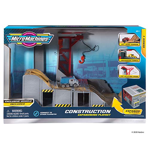 Micro Machines MMW0034 – Juego de construcción Site con 1 vehículo Exclusivo