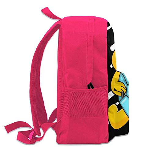 Mikec-Rack 3D Impresión Anime/Mochila de Dibujos Animados, Mochilas Escolares Personalizadas para niños