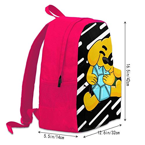 Mikec-Rack 3D Impresión Anime/Mochila de Dibujos Animados, Mochilas Escolares Personalizadas para niños