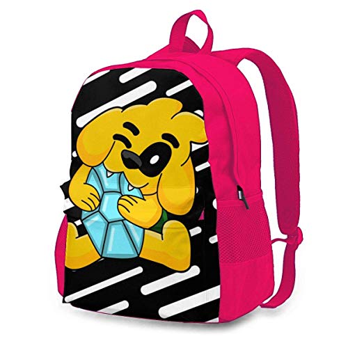 Mikec-Rack 3D Impresión Anime/Mochila de Dibujos Animados, Mochilas Escolares Personalizadas para niños