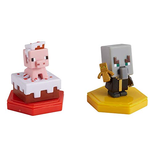 Minecraft Boost Mini Fig 2-Pack 6 | Pigging Out Pig & Undying Evoker