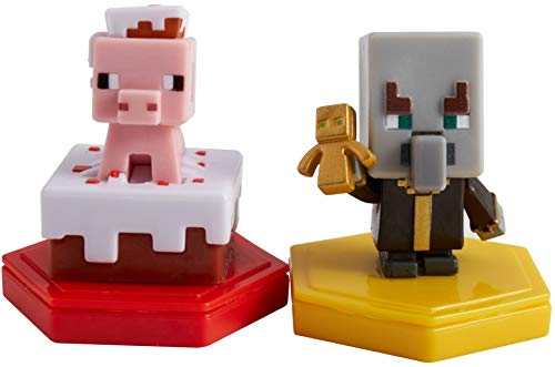 Minecraft Boost Mini Fig 2-Pack 6 | Pigging Out Pig & Undying Evoker