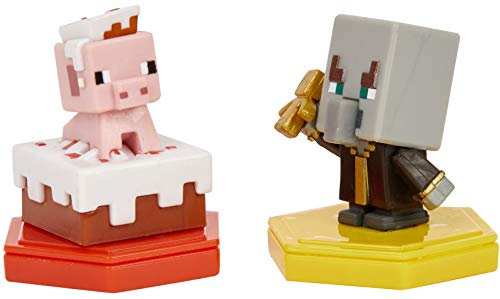 Minecraft Boost Mini Fig 2-Pack 6 | Pigging Out Pig & Undying Evoker