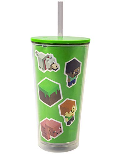 Minecraft Cup Botella de bebidas de regalo personalizada Creeper Zombie Kids