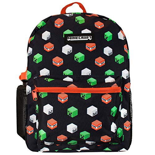 Minecraft Mochila para Niños Set de 4 Piezas