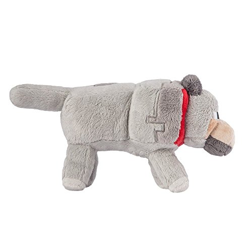 Minecraft Peluche Lobo, Multicolor (Jinx 5955)