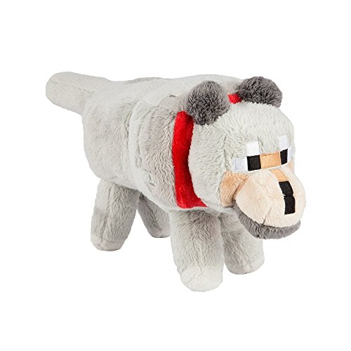 Minecraft Peluche Lobo, Multicolor (Jinx 5955)