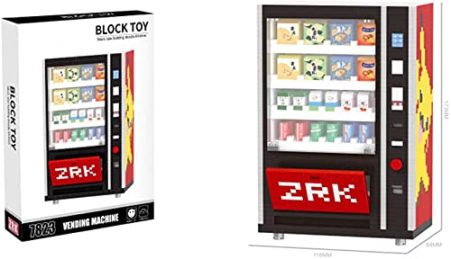 Mini Block Block DIY Juguete Creativo DIY Regalo Vending Machine Toys Cumpleaños para Niños (2560 Unids)