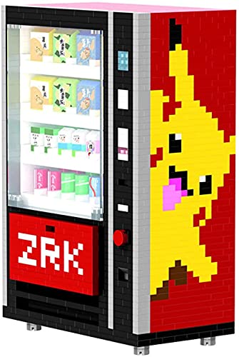 Mini Block Block DIY Juguete Creativo DIY Regalo Vending Machine Toys Cumpleaños para Niños (2560 Unids)