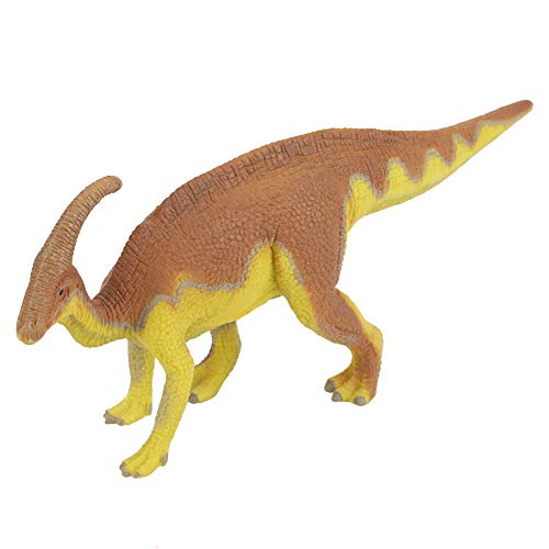 Mini figura realística del dinosaurio, juguetes educativos plásticos del dinosaurio Parasaurolophus de los modelos para los niños de los muchachos y de las muchachas Regalo de los niños, no tóxico, li