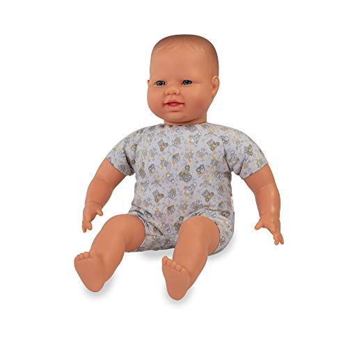 Miniland- Baby Blandito Europeo 40cm Muñeco, Color (31061)