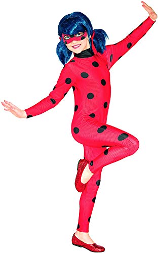 Miraculous – i-620794 m – Disfraz clásico Ladybug Miraculous – Disfraz + máscara – talla M