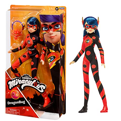 Miraculous P50010 Tales of Ladybug & Cat Noir-Dragon - Muñeca de Moda con Accesorios (bandai), Multicolor