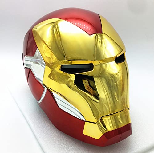 MK85 de Acción en Vivo de Control de Voz Casco de la Máscara de Iron Man Modelo Portátil, Película de Halloween Cosplay Accesorios de Disfraces