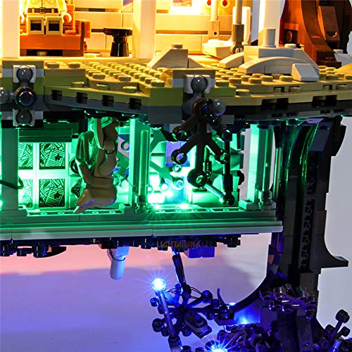 MKIU Equipo De Iluminación Utilizado para El Juego De Bloques De Construcción Upside-Down Strange Things, Kit De Luz Led Compatible con Lego 75212 (no Incluye El Juego De Bloques)