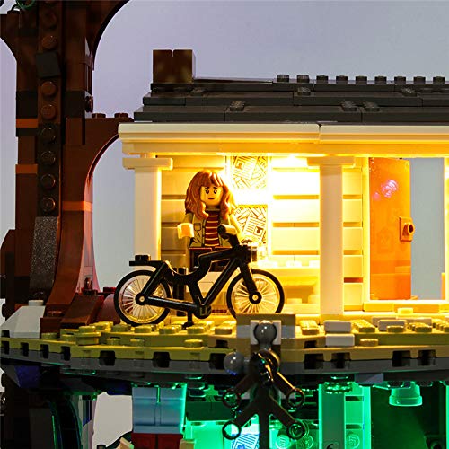 MKIU Equipo De Iluminación Utilizado para El Juego De Bloques De Construcción Upside-Down Strange Things, Kit De Luz Led Compatible con Lego 75212 (no Incluye El Juego De Bloques)