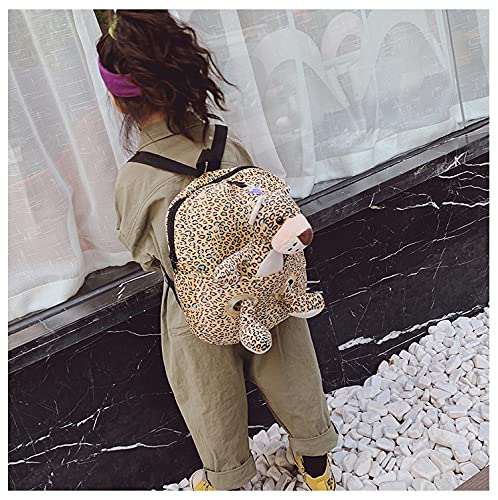 Mochila animal, bolsa escolar para niños de 2 a 5 años, regalo para niños de jardín de infancia, leopardo,