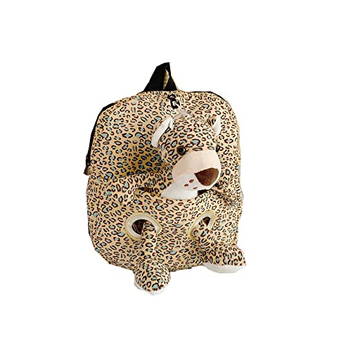 Mochila animal, bolsa escolar para niños de 2 a 5 años, regalo para niños de jardín de infancia, leopardo,