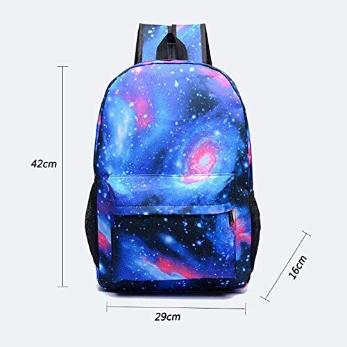 Mochila con Estampado TIK Tok Mochila Escolar para Estudiantes + Bolso pequeño + Estuche para bolígrafo Conjunto de Tres Piezas-C