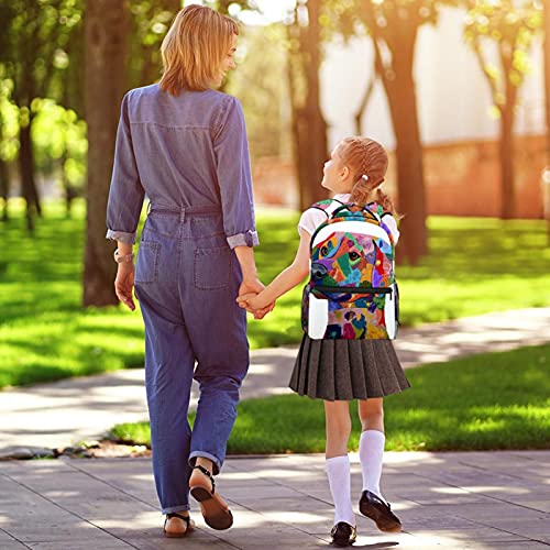 Mochila de escuela de princesa, mochila para niñas y niños, bolsa de escuela, bolsa de libros para mujeres y niñas, bolsa de libros de unicornio arco iris animal, Perro rodesiano Ridgeback 4, Medium