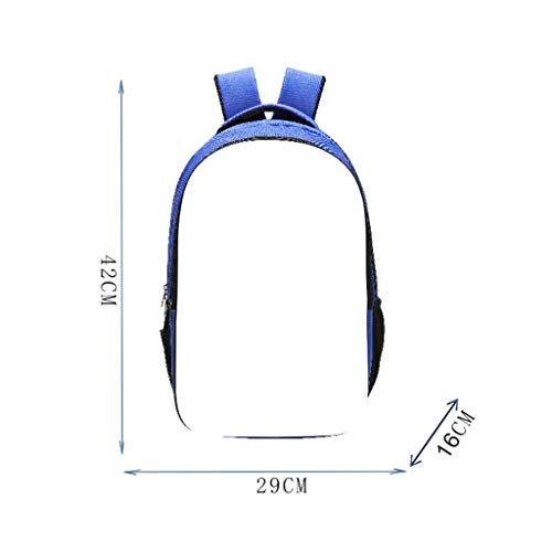 Mochila Escolar 3D para Niños Jurassic World Dinosaur Impreso Bookbags 16 Pulgadas para Niños De 5-12 Años E-42 * 29 * 16cm